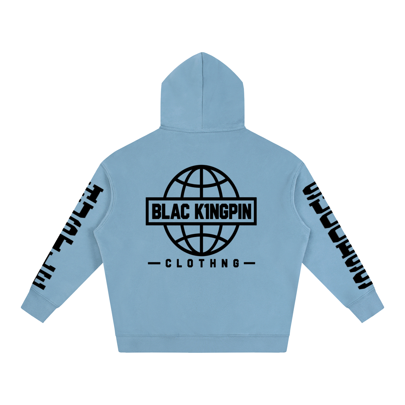 Blac K1ngpin Hustle & Success Hoodie