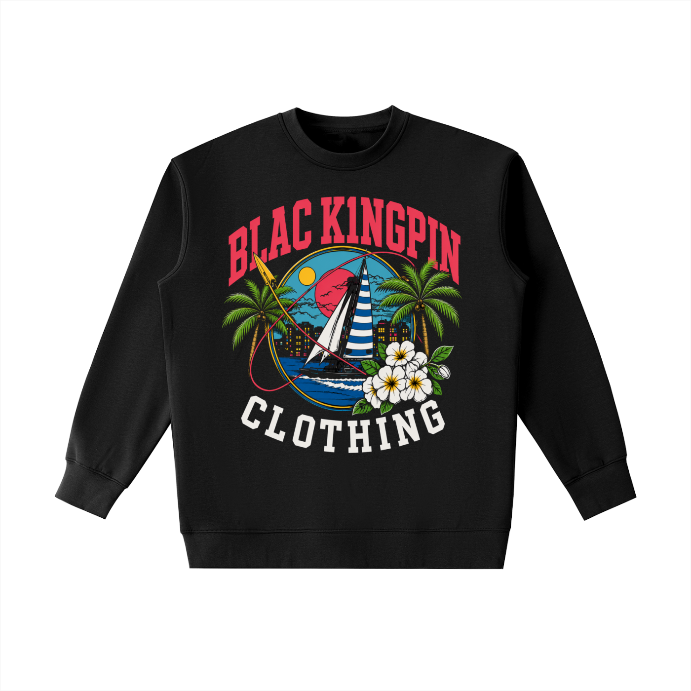 Blac K1ngpin Coastal Lighthouse Sweatshirt