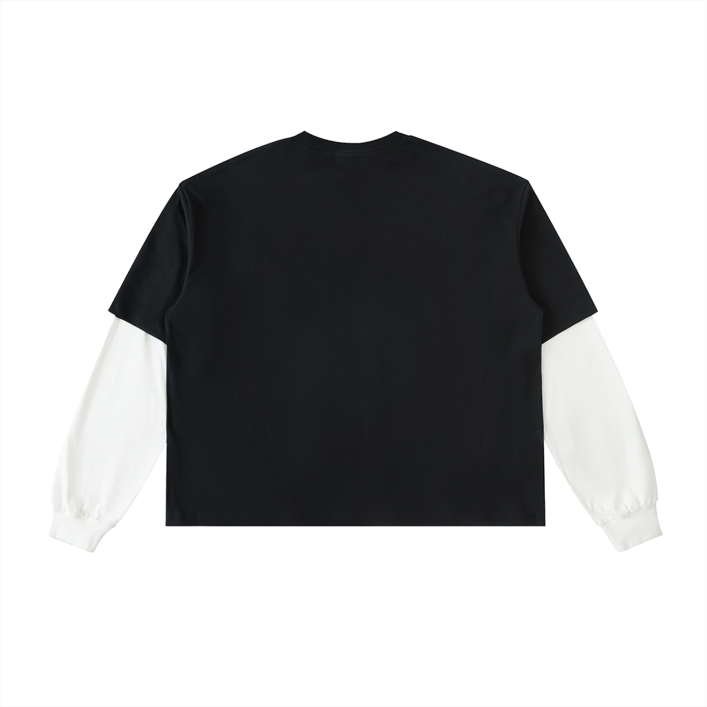 BKC Layered Contrast Sleeve T-Shirt
