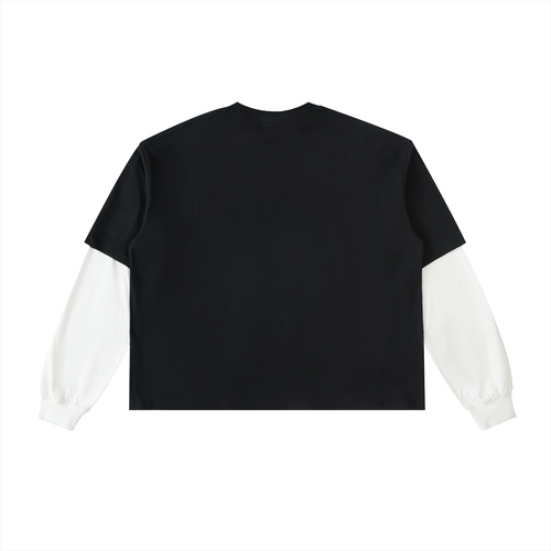 BKC Layered Contrast Sleeve T-Shirt