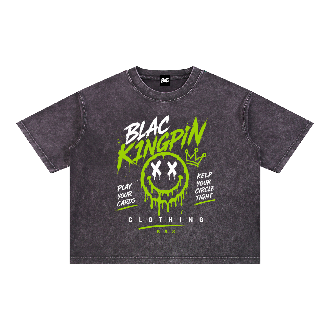Blac K1ngpin Keep Your Circle Tight Vintage T-Shirt