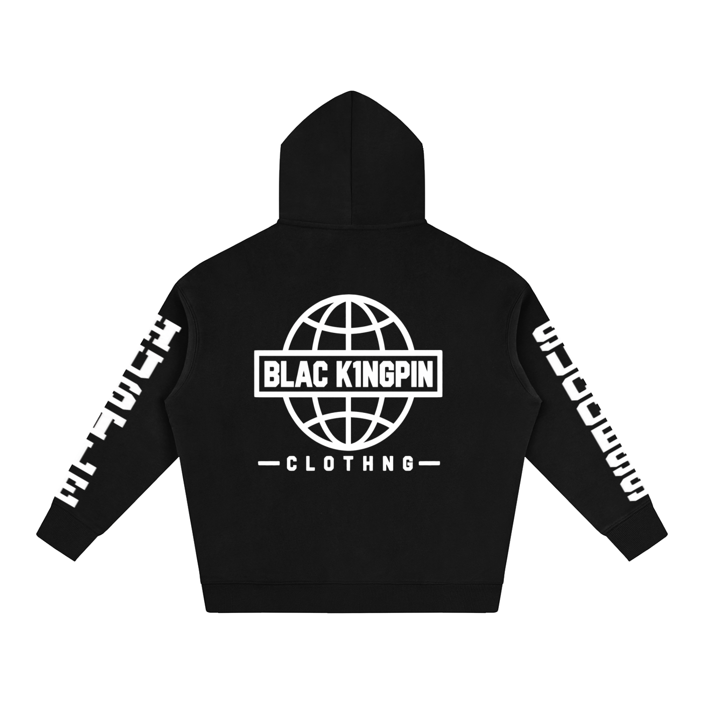 Blac K1ngpin Hustle & Success  Hoodie
