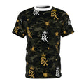 BK Crown Logo Camo Tee | All-Over Print Graphic Shirt
