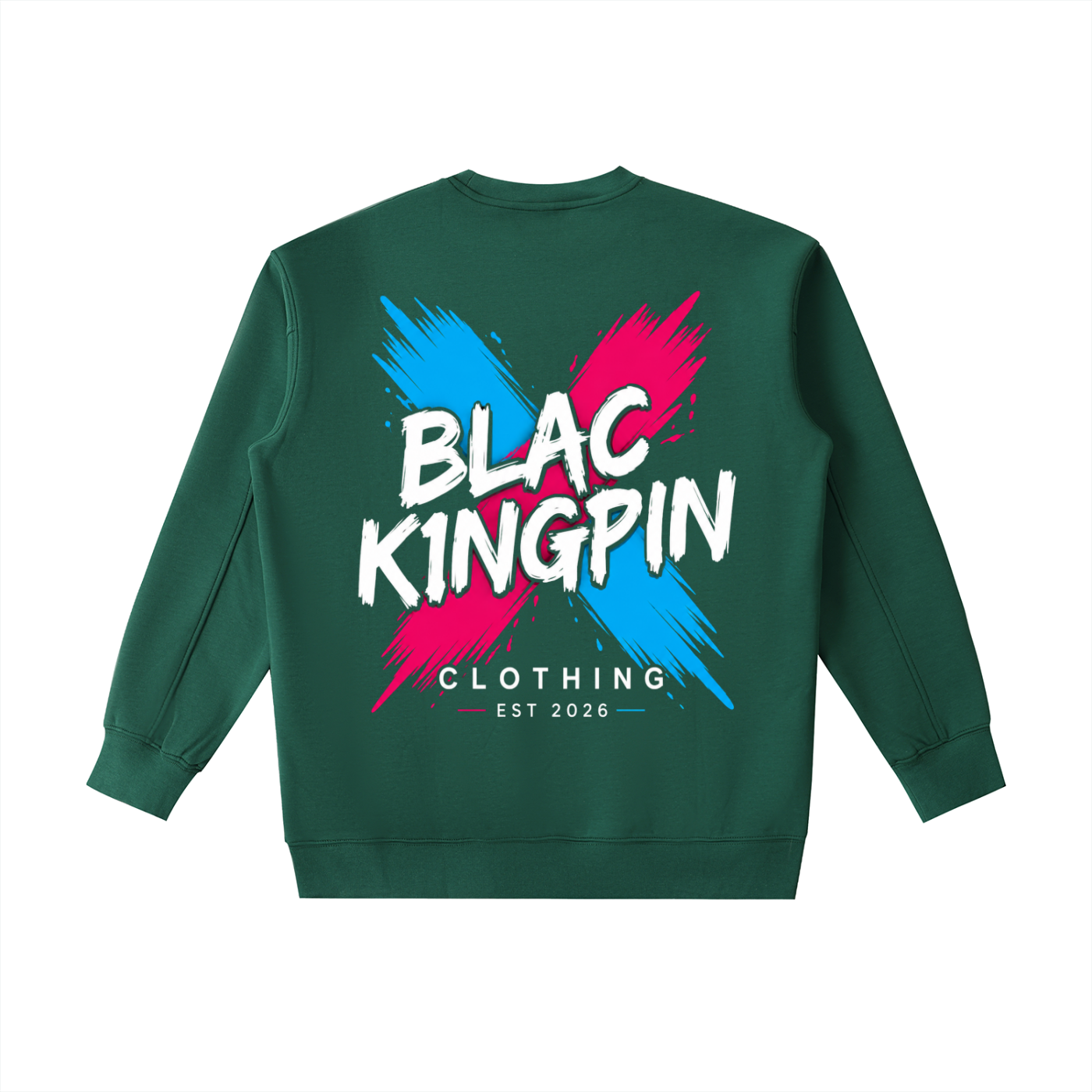 Blac K1ngpin Barcode Sweatshirt