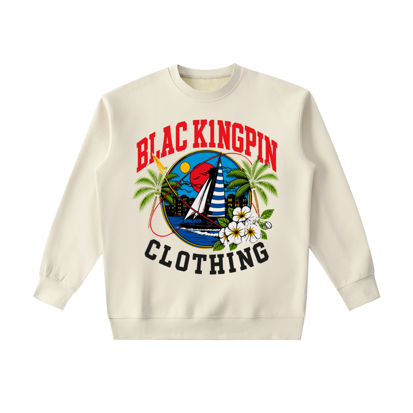 Blac K1ngpin Coastal Lighthouse Sweatshirt