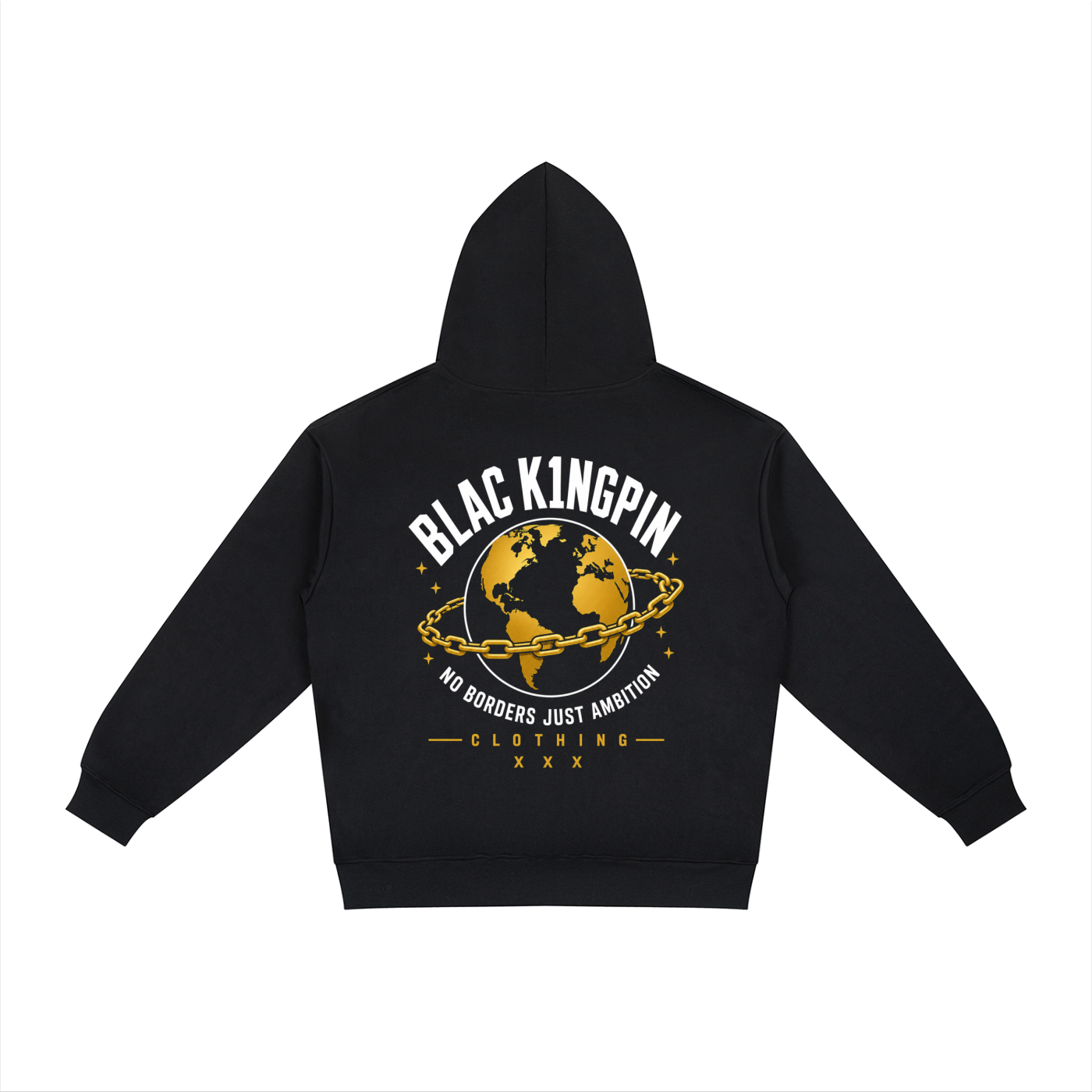 Blac K1ngpin Pullover Hoodie