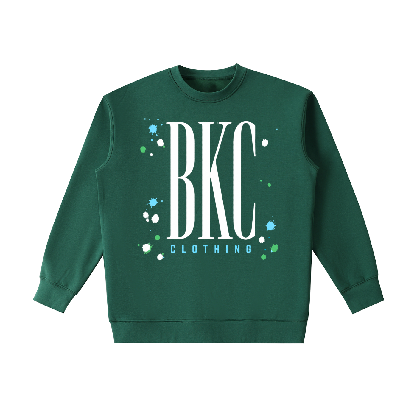 BKC Paint Splatter Logo Sweatshirt