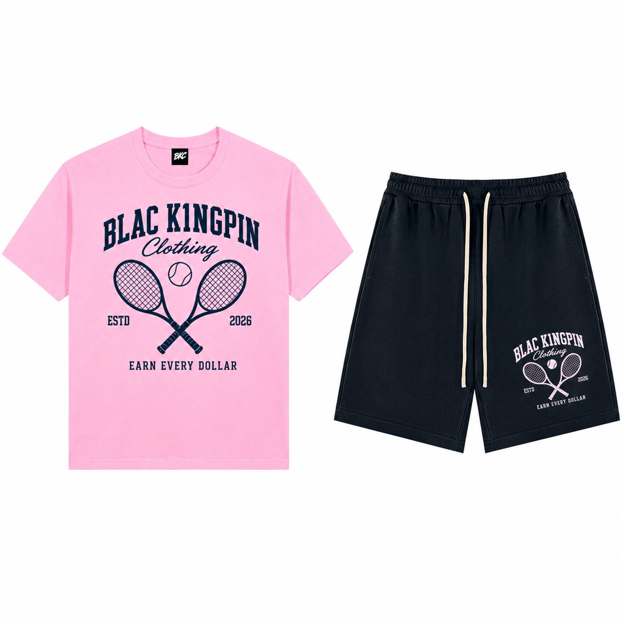 Blac K1ngpin Tennis Society Set