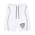Unisex Piping Drawstring Shorts