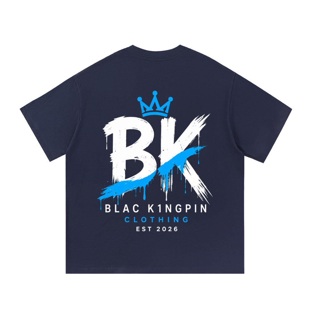 Blac K1ngpin Skull Barbed Wire Tee