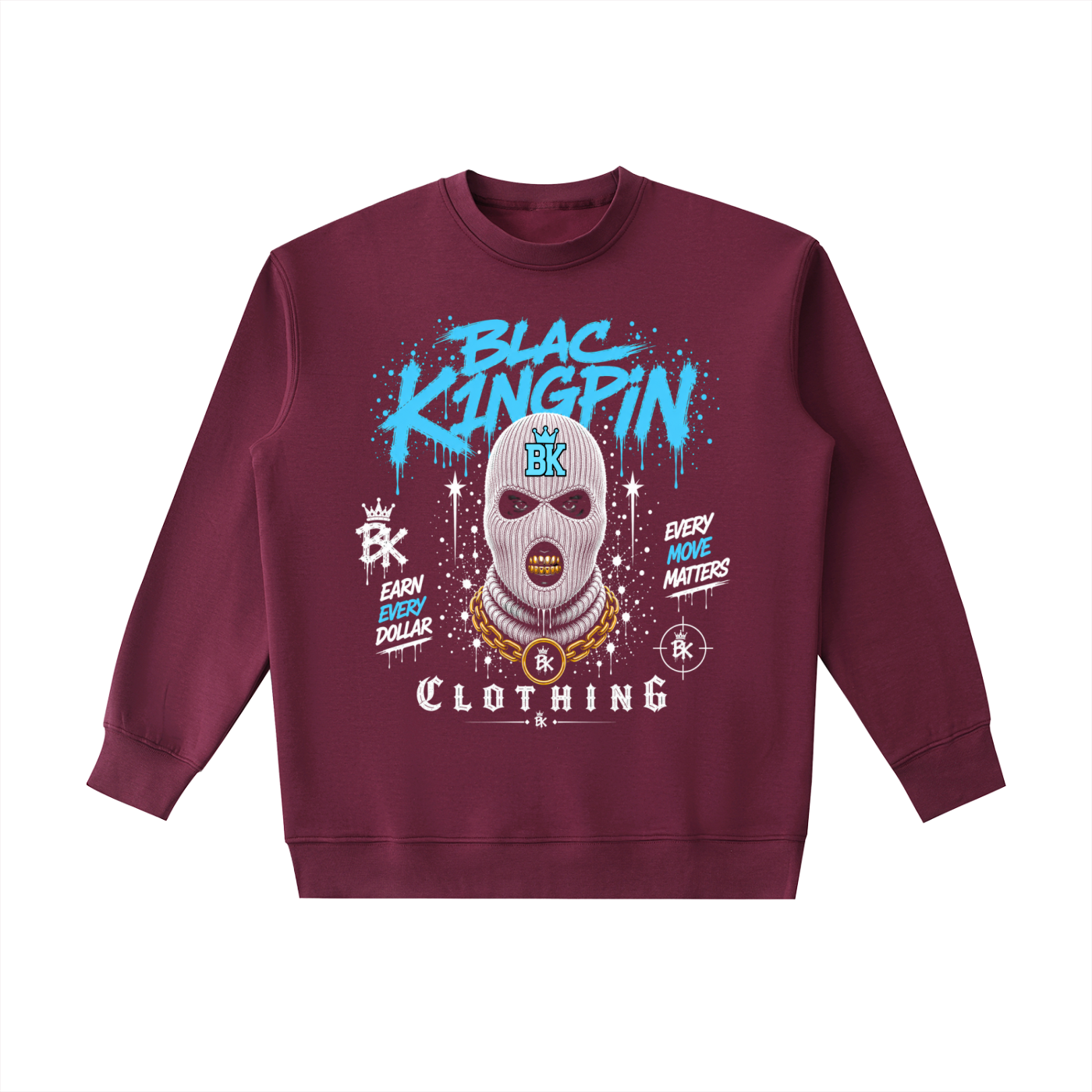 Blac K1ngpin Every Move Matters Sweatshirt