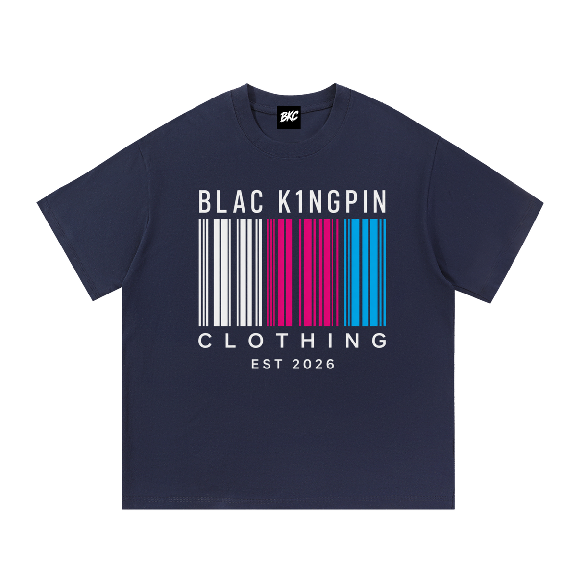 Blac K1ngpin Barcode Tee