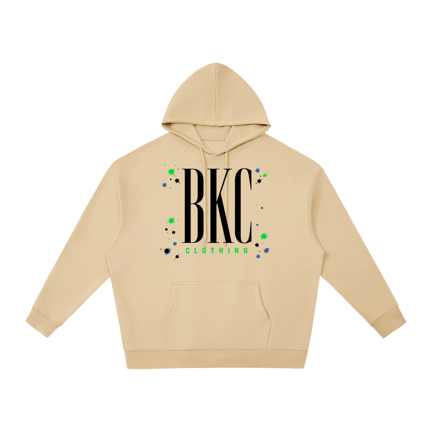 BKC Paint Splatter Logo Pullover Hoodie