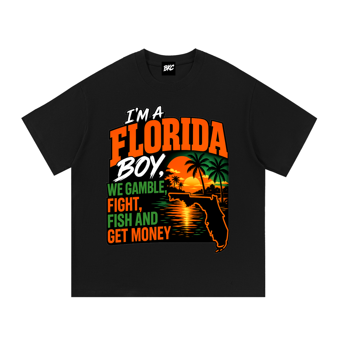 I'm a Florida Boy Sunset Coast T-Shirt