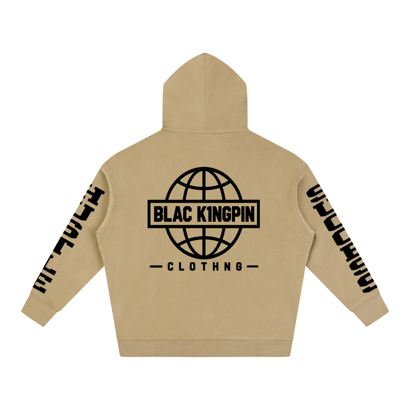 Blac K1ngpin Hustle & Success Hoodie
