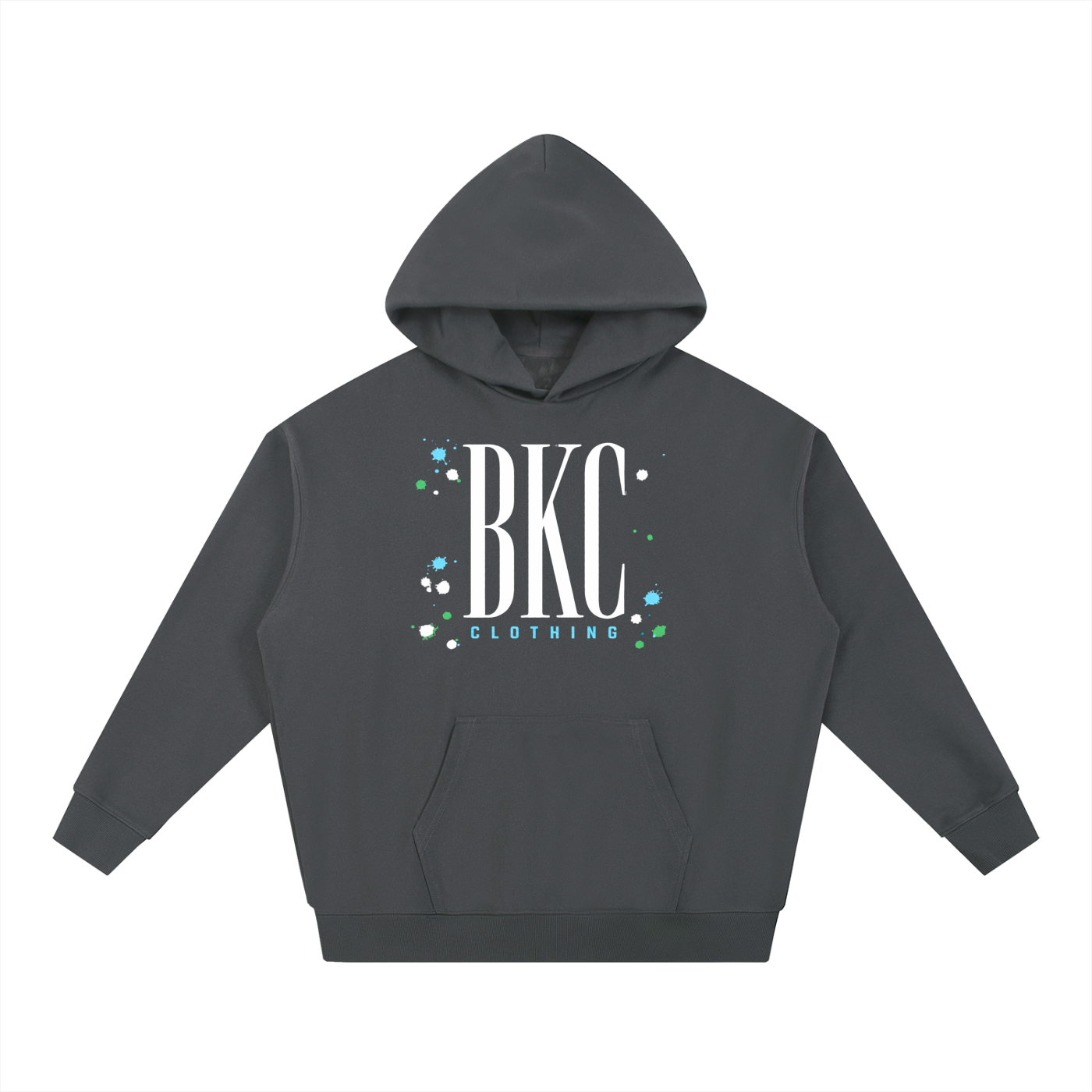 BKC Paint Splatter Logo Pullover Hoodie