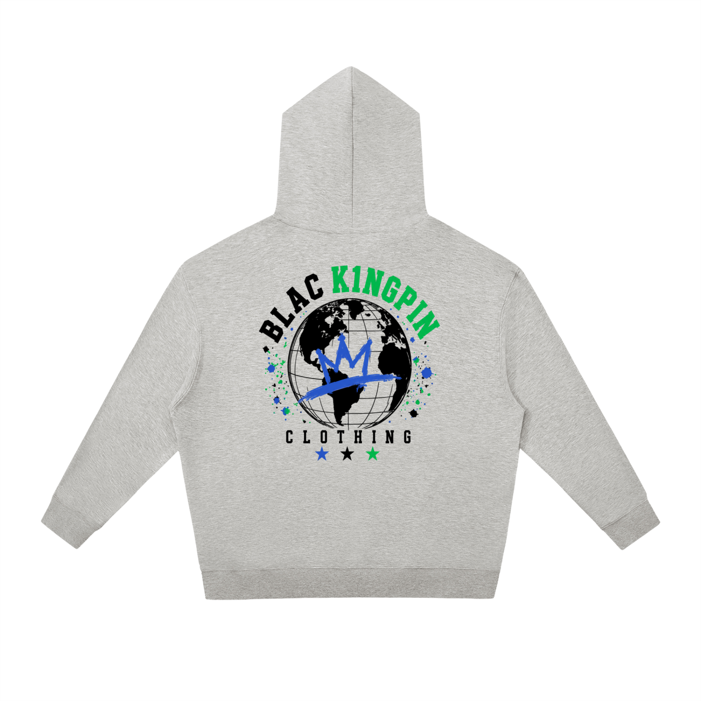 BKC Paint Splatter Logo Pullover Hoodie