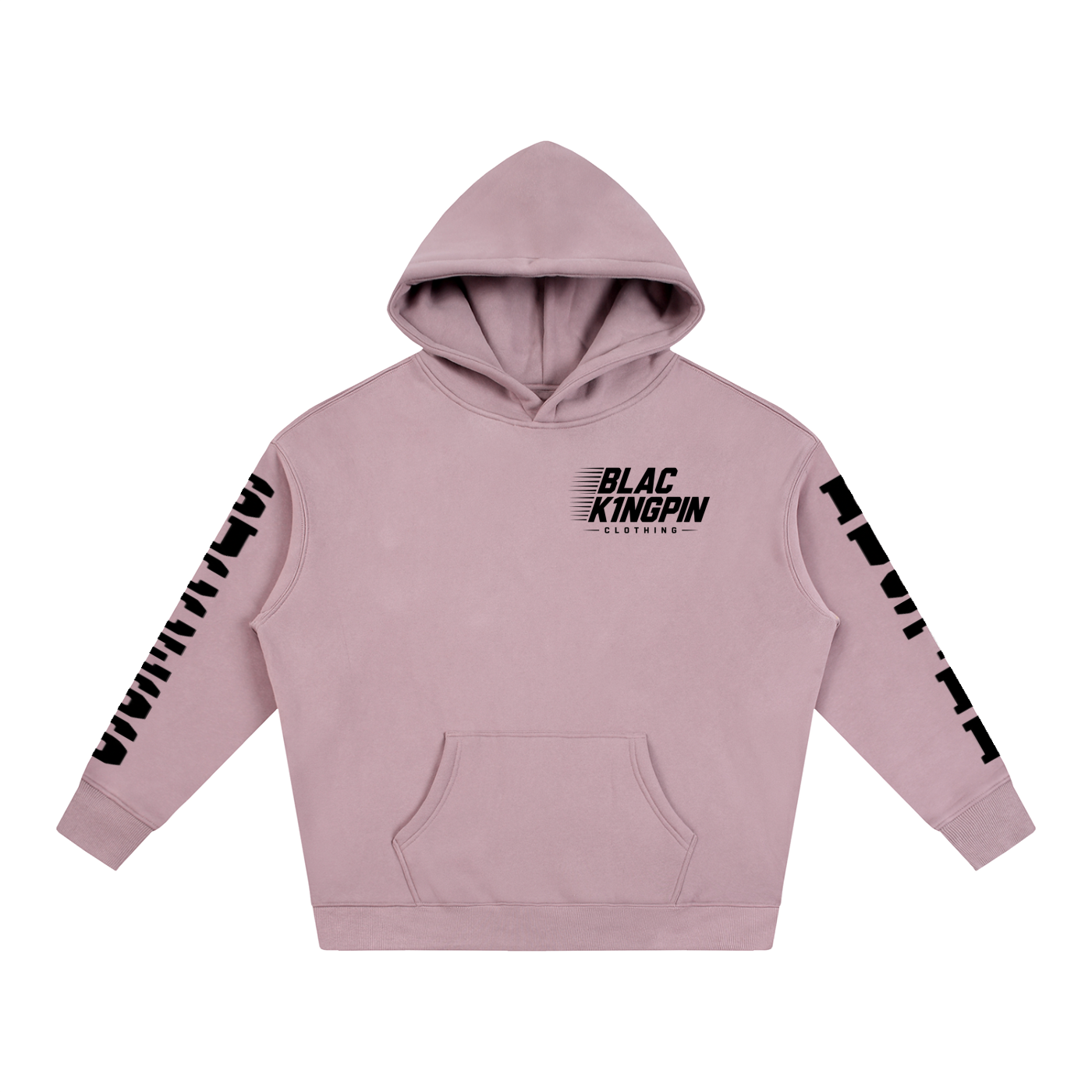 Blac K1ngpin Hustle & Success Hoodie