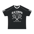 Blac K1ngpin Tennis Club Raglan Tee