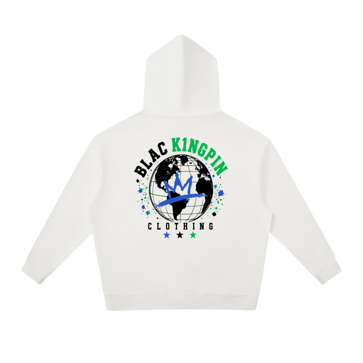 BKC Paint Splatter Logo Pullover Hoodie