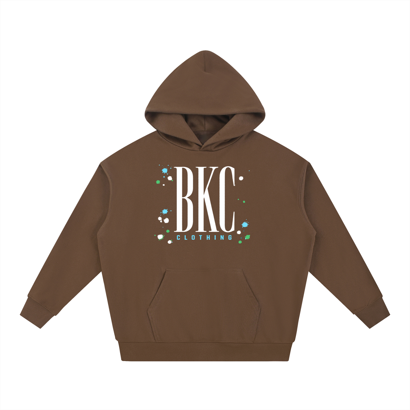 BKC Paint Splatter Logo Pullover Hoodie