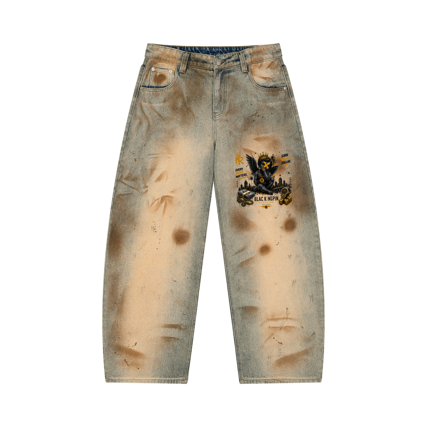 BKC Vintage Wash Jeans
