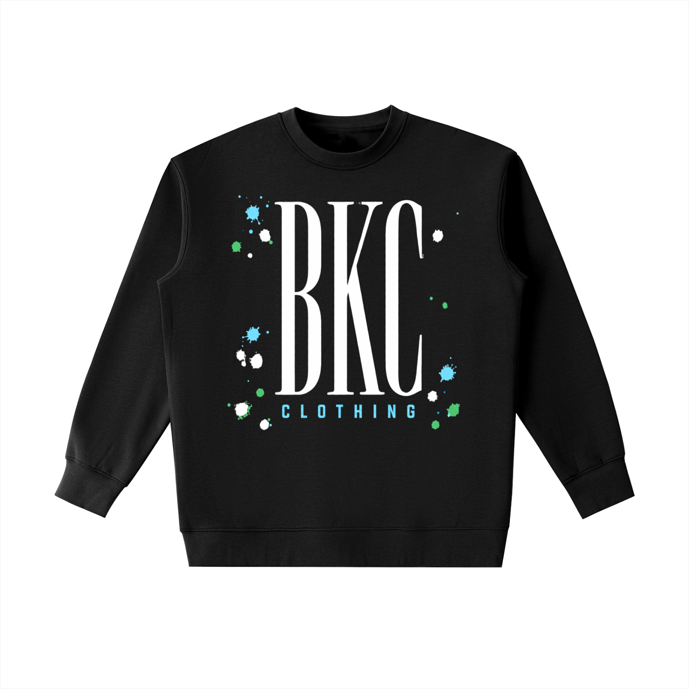 BKC Paint Splatter Logo Sweatshirt