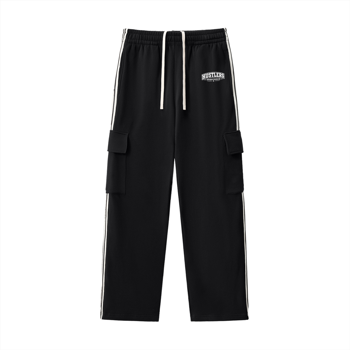 Hustlers Anonymous Side Stripe Pants