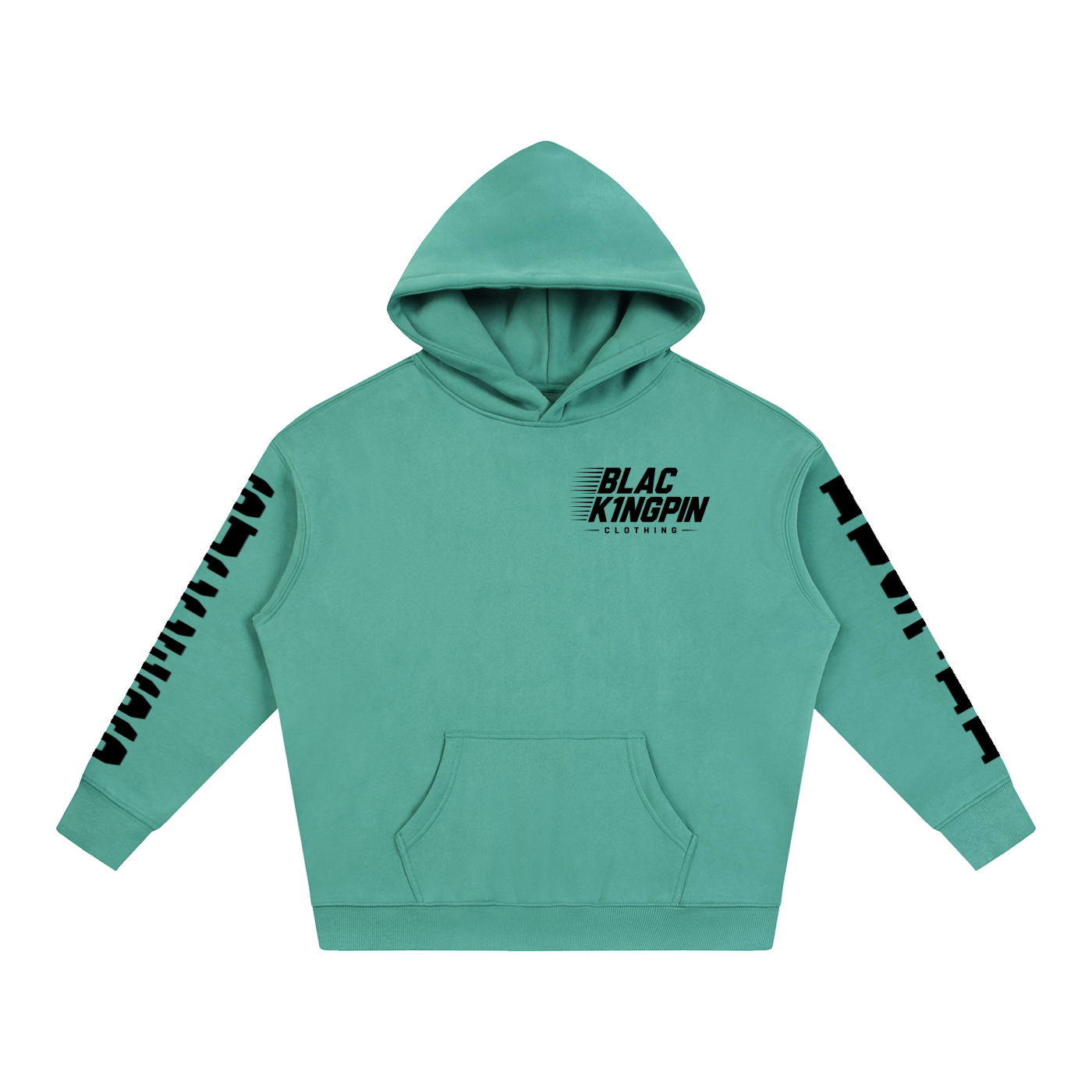 Blac K1ngpin Hustle & Success Hoodie