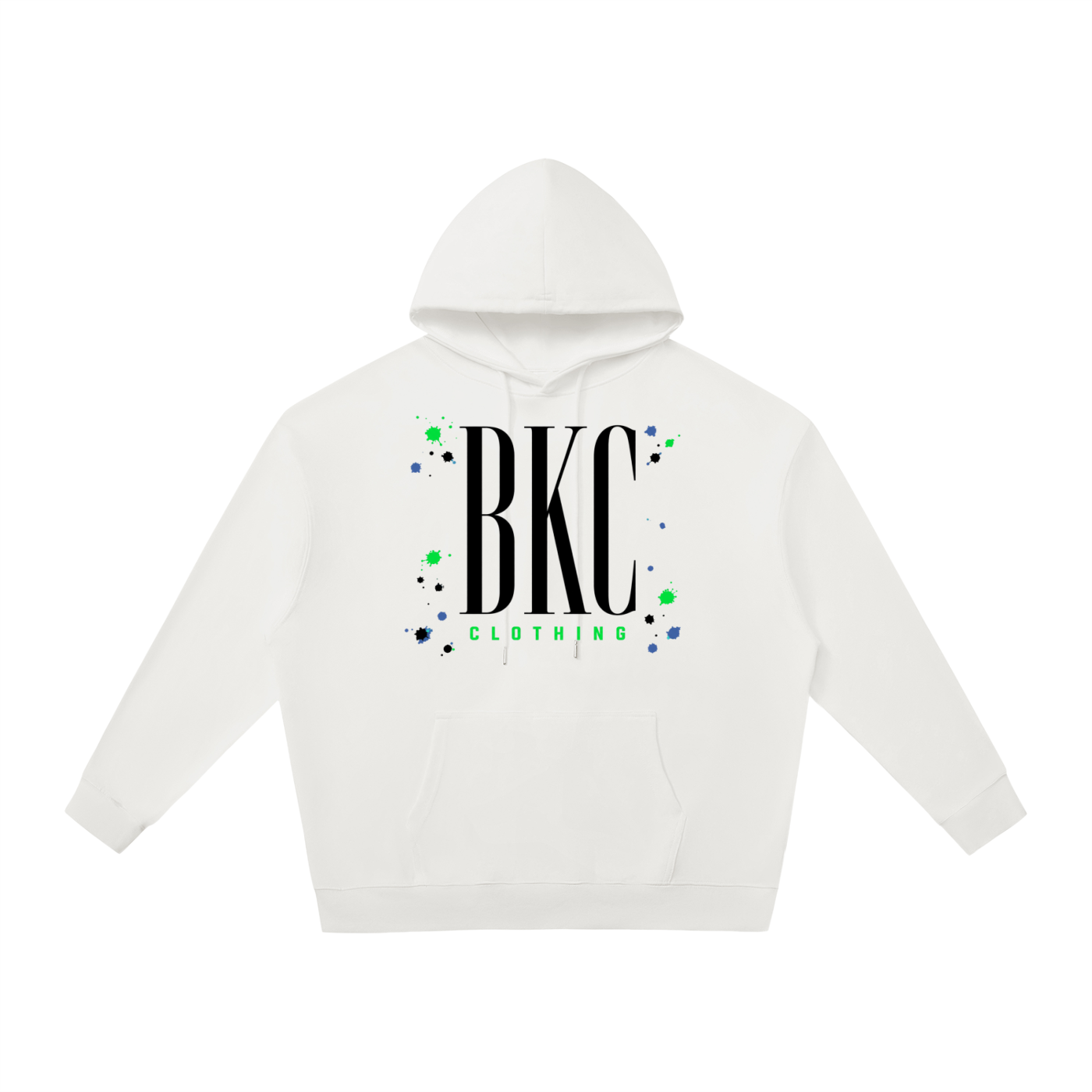 BKC Paint Splatter Logo Pullover Hoodie
