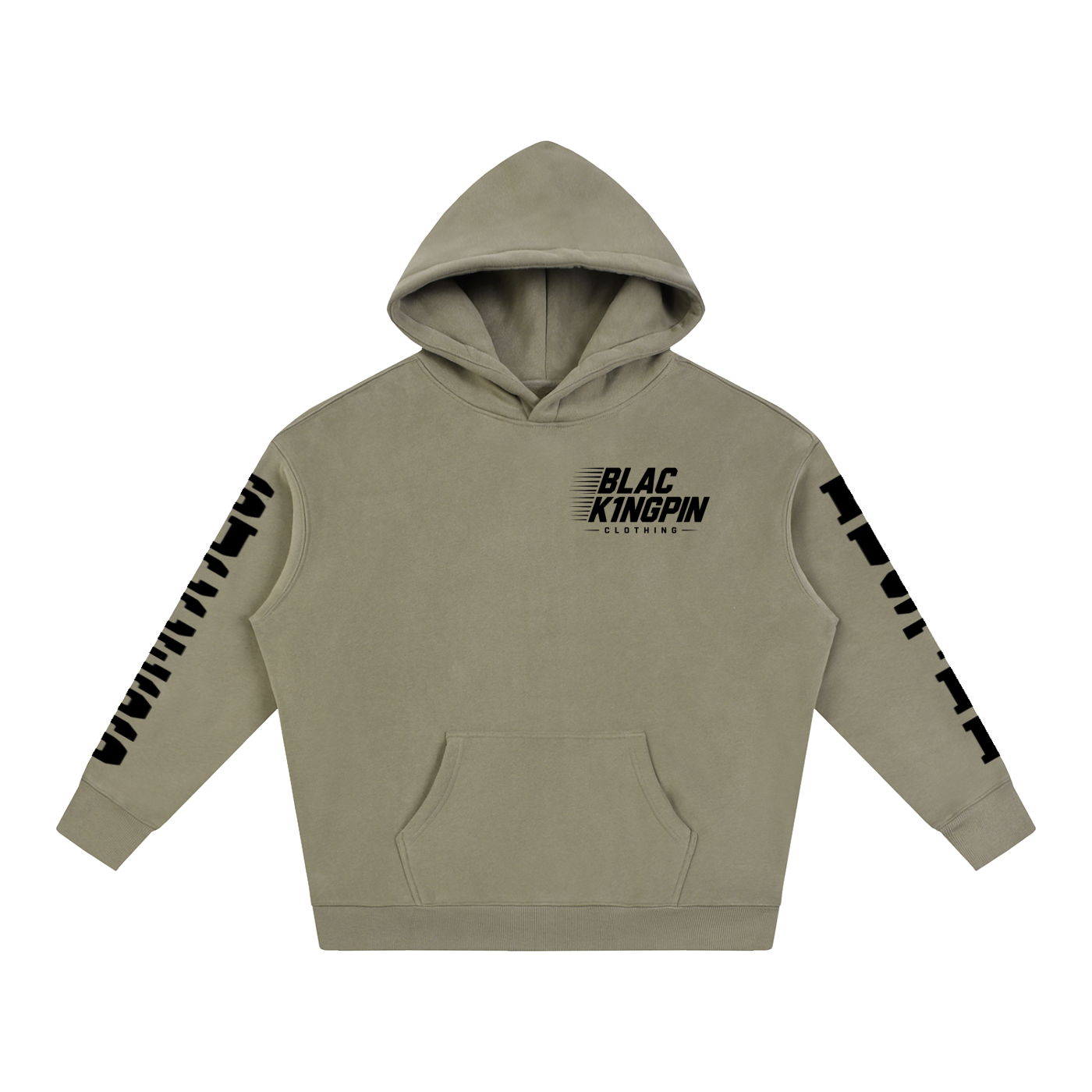Blac K1ngpin Hustle & Success Hoodie
