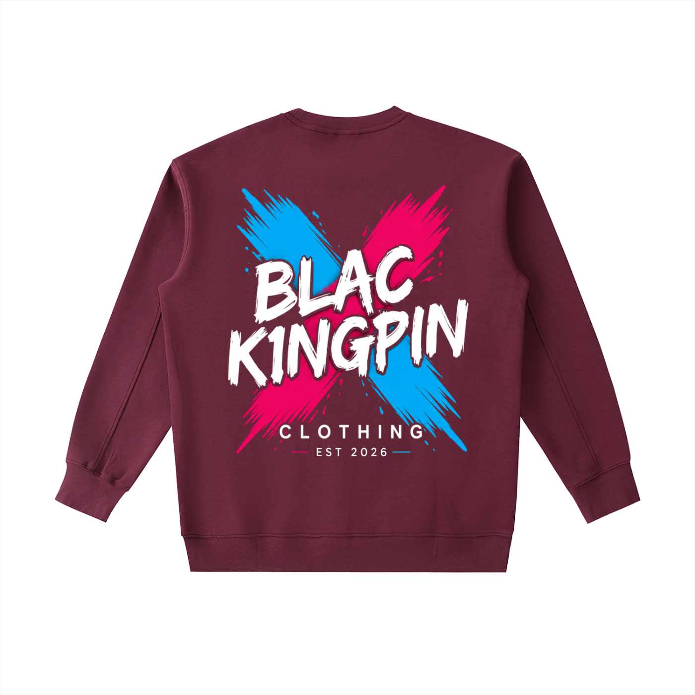 Blac K1ngpin Barcode Sweatshirt