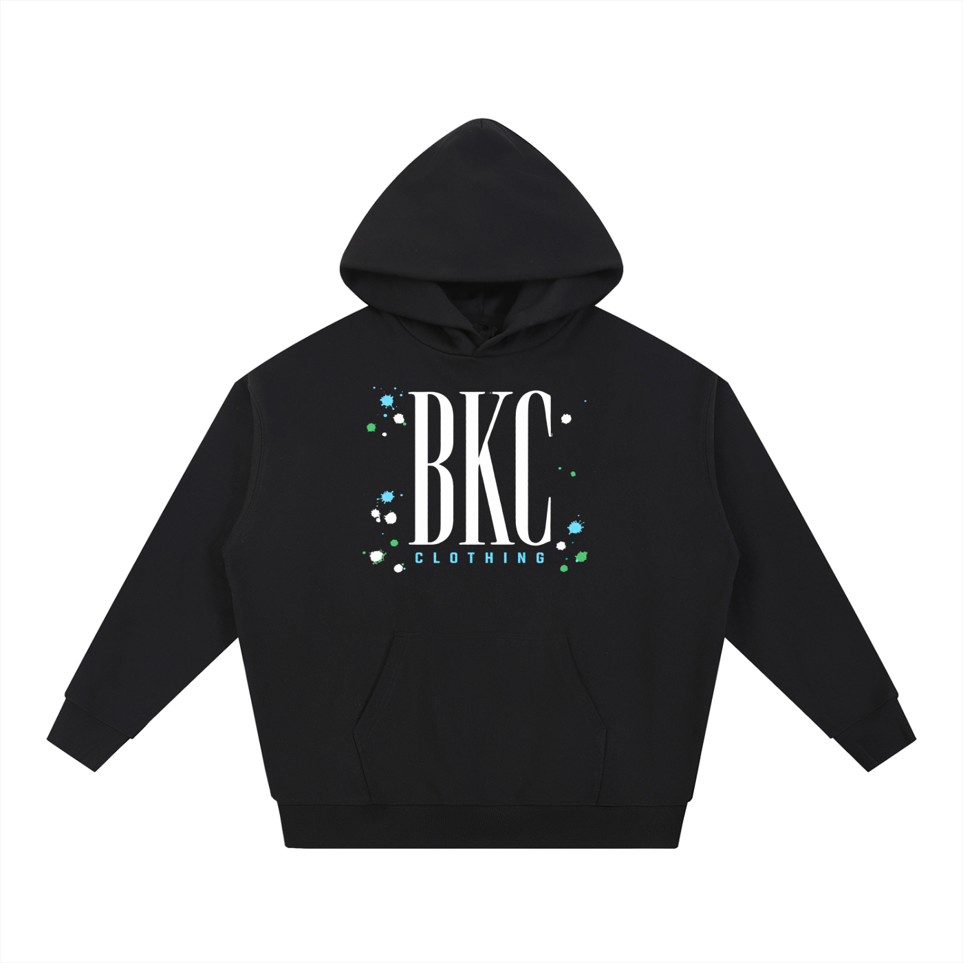 BKC Paint Splatter Logo Pullover Hoodie