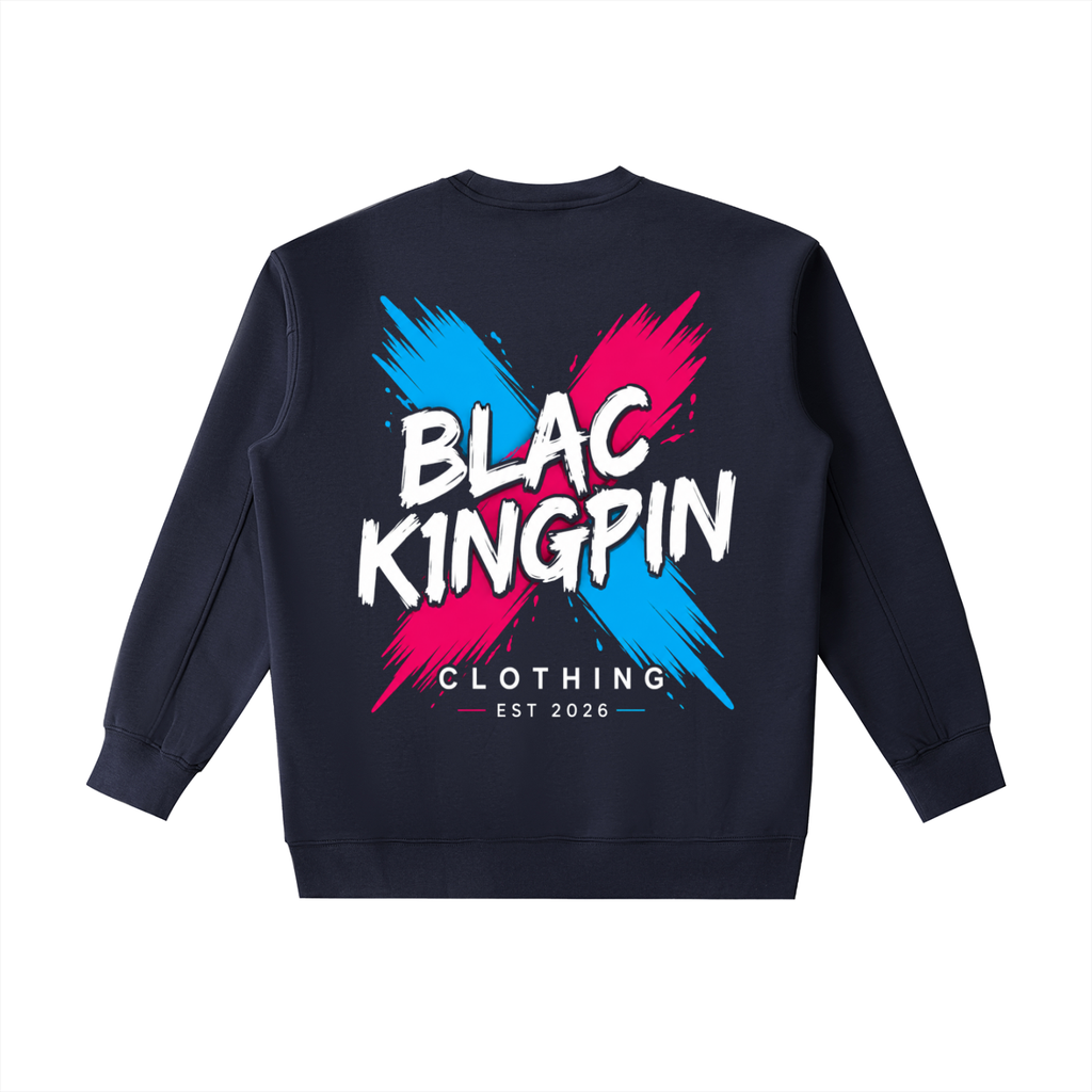 Blac K1ngpin Barcode Sweatshirt