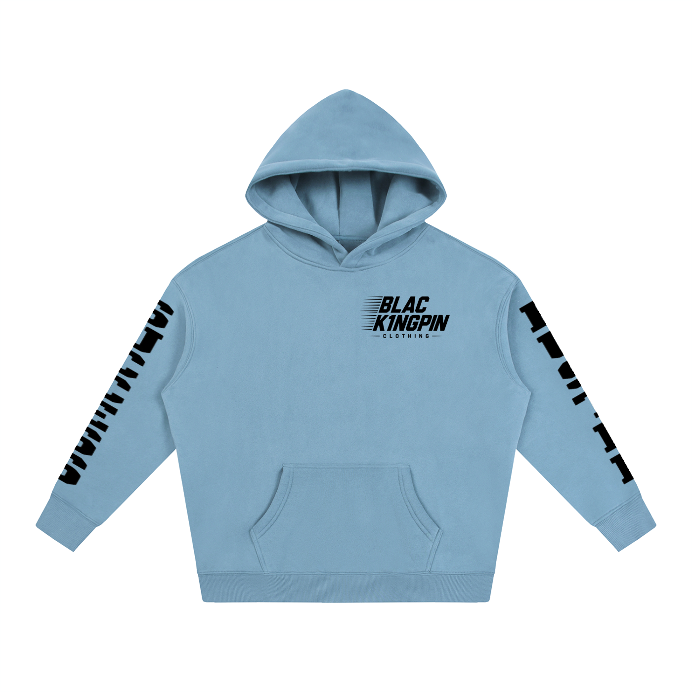 Blac K1ngpin Hustle & Success Hoodie