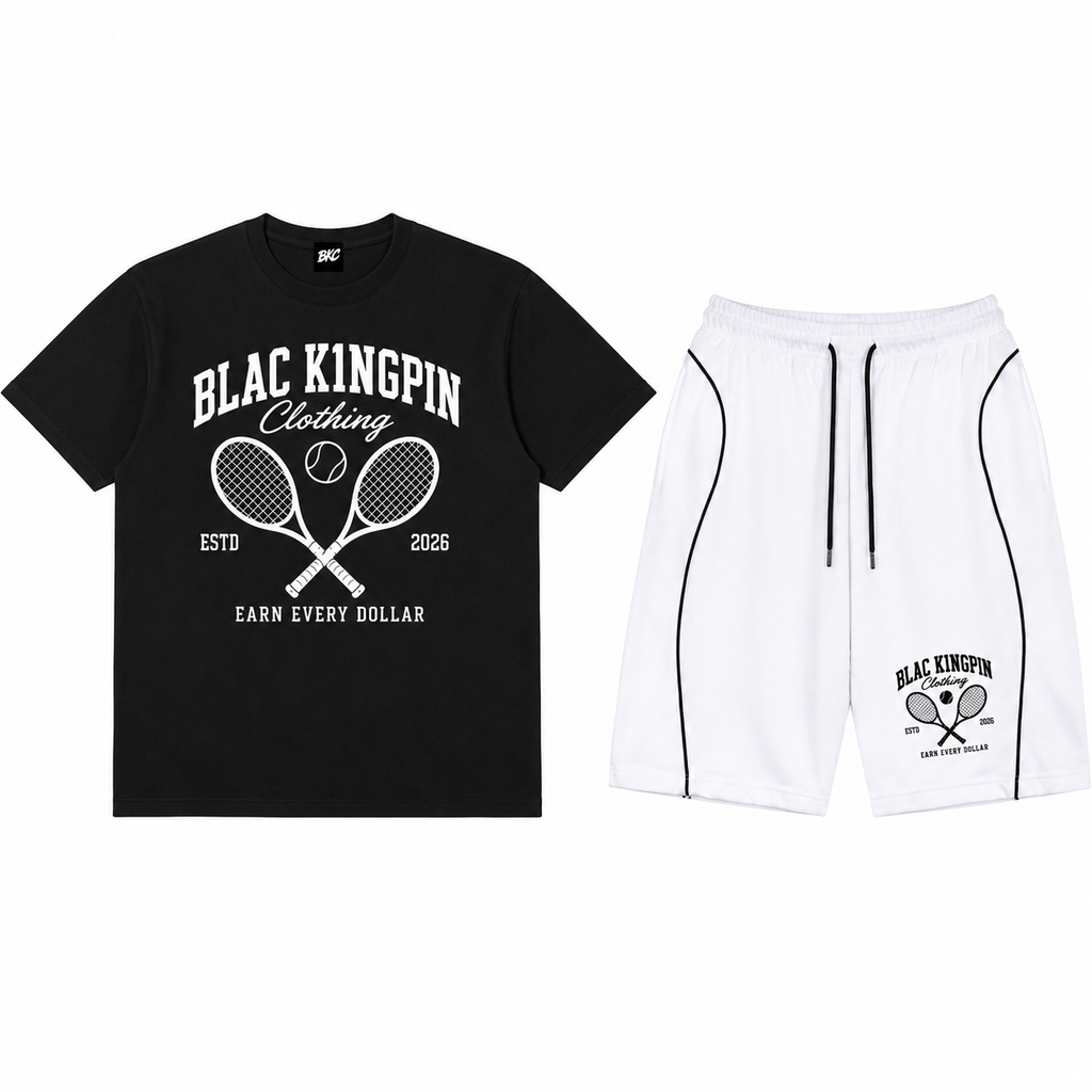 Blac K1ngpin Tennis Society Set