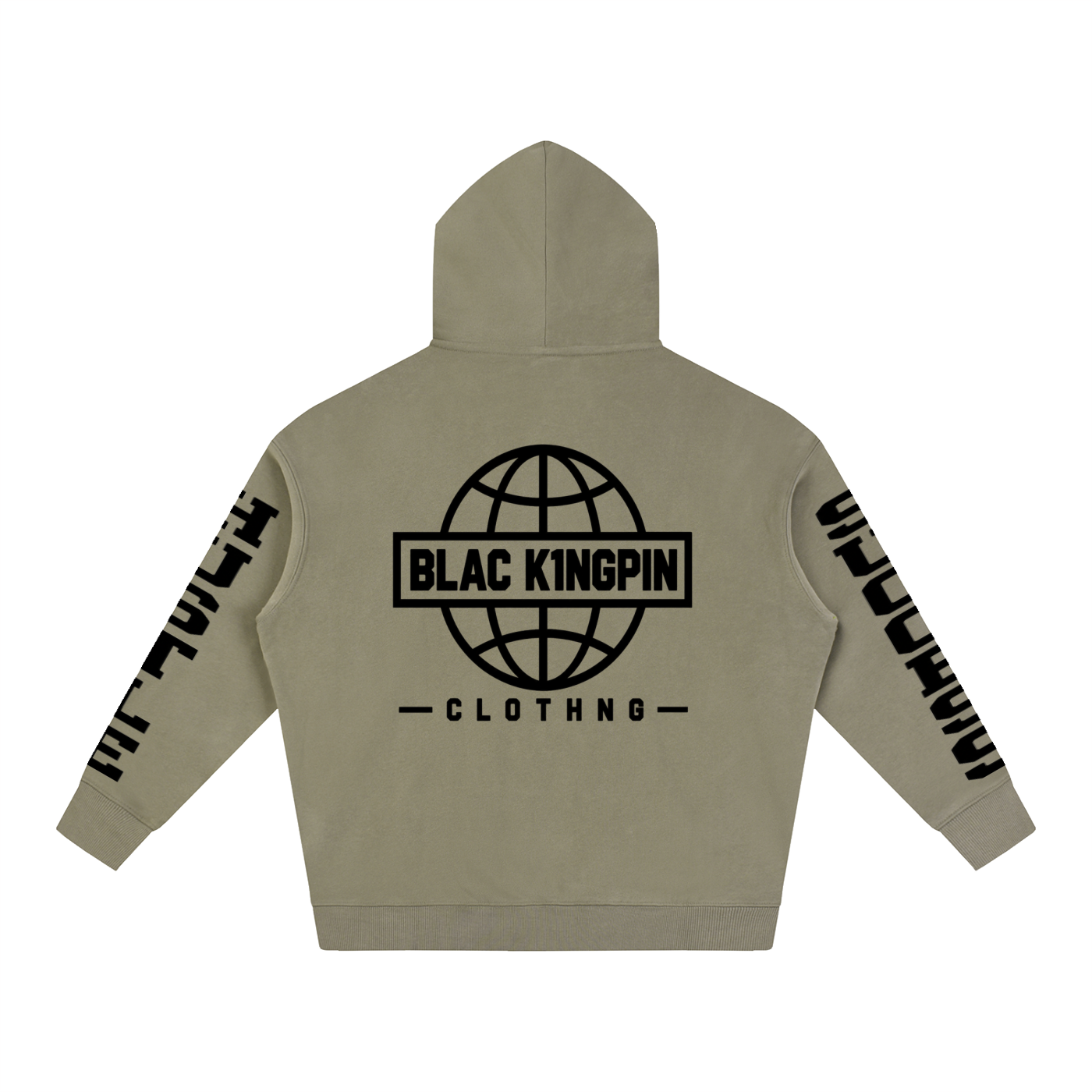 Blac K1ngpin Hustle & Success Hoodie