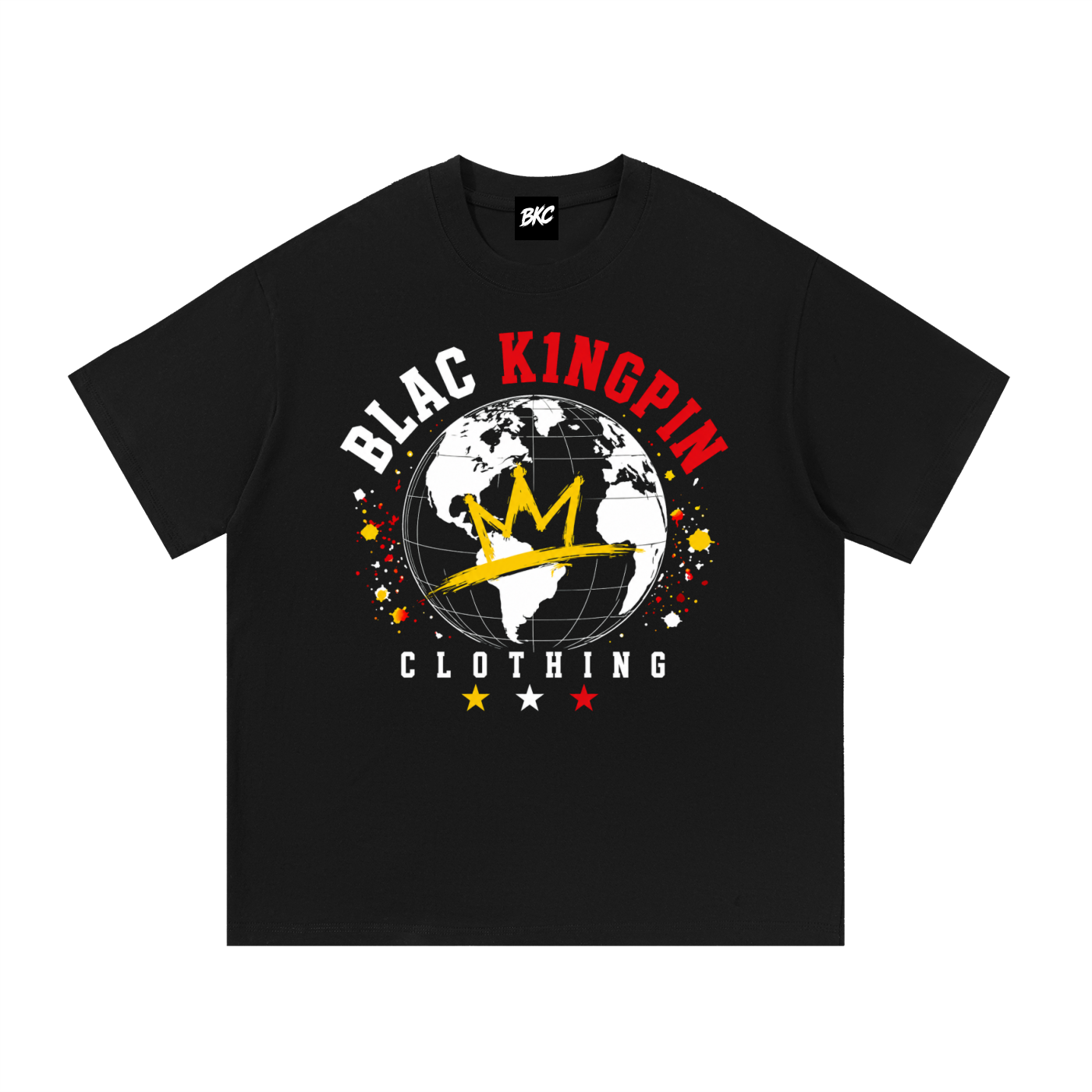 Blac K1ngpin Worldwide Crown T-Shirt